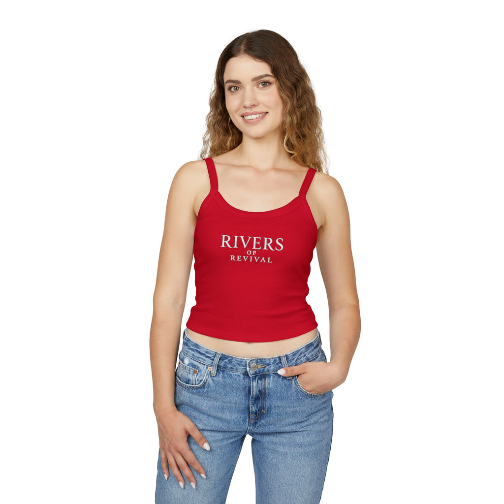Rivers of Revival - Women's Spaghetti Strap Tank Top