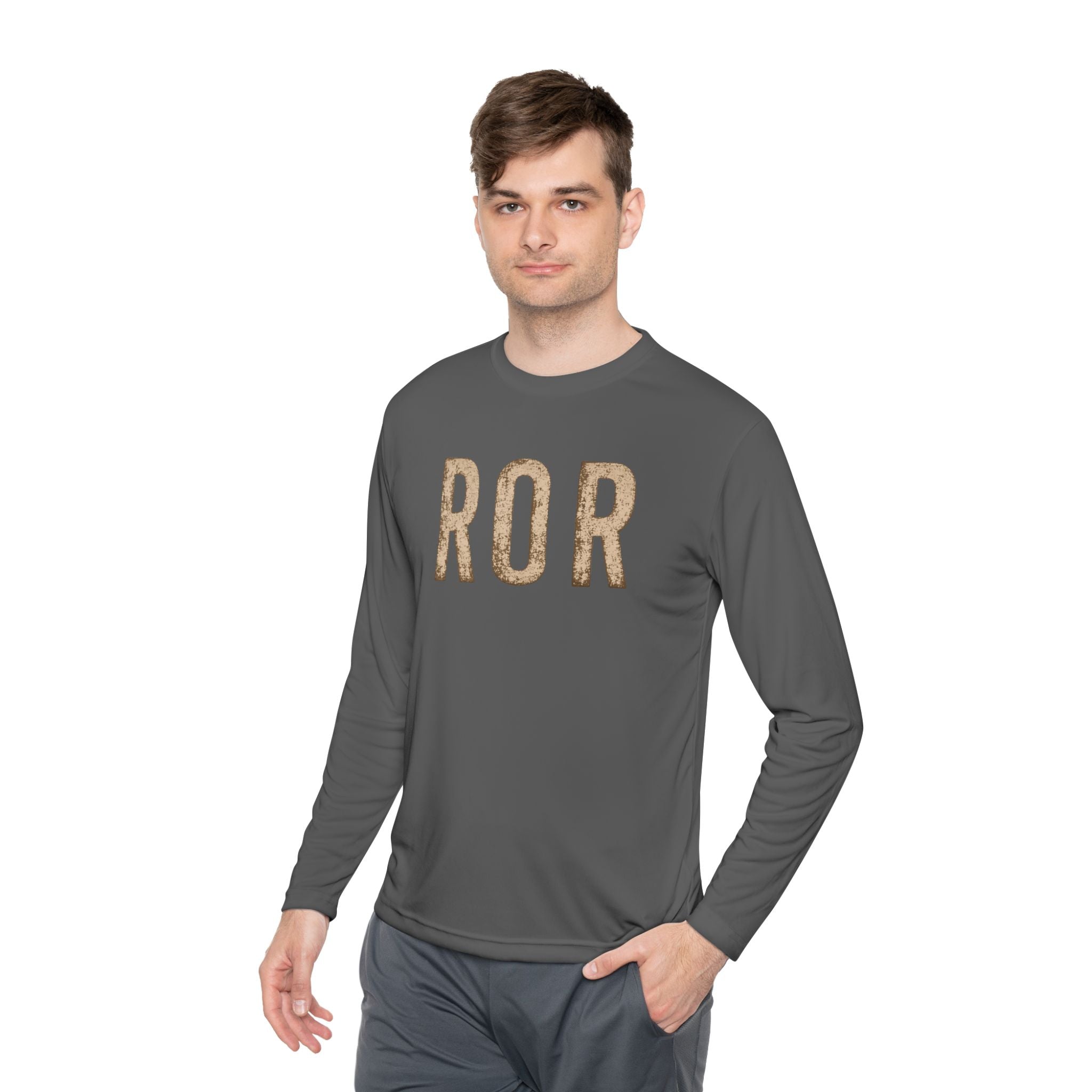 Rivers of Revival Long Sleeve Tee — "ROR" Lion Graphic with Isaiah 44:3
