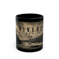 Rivers of Revival™ Black Ceramic Mug (11 oz)