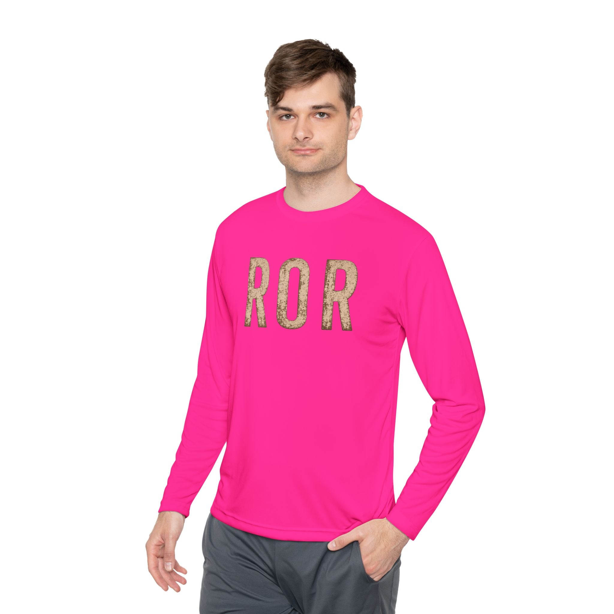 Rivers of Revival Long Sleeve Tee — "ROR" Lion Graphic with Isaiah 44:3