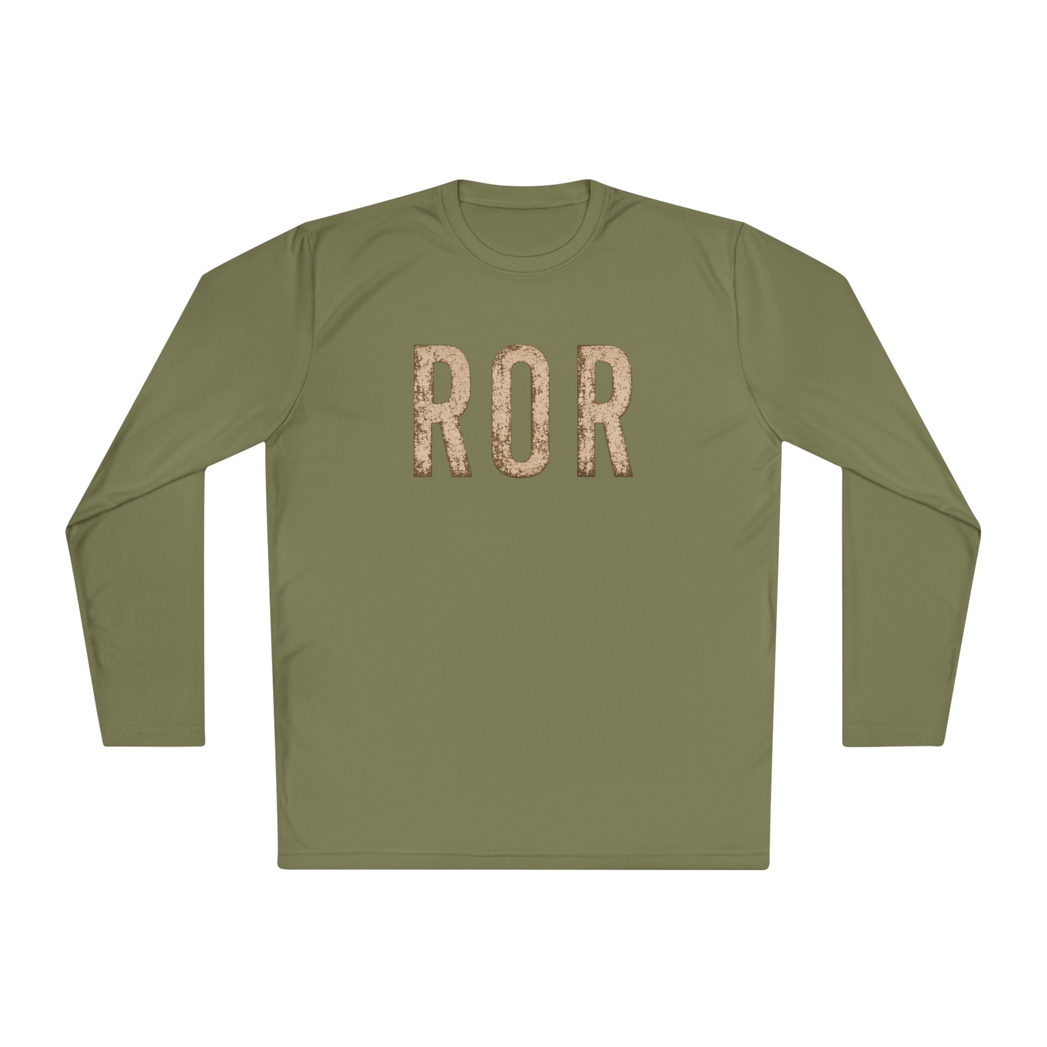 Rivers of Revival Long Sleeve Tee — "ROR" Lion Graphic with Isaiah 44:3