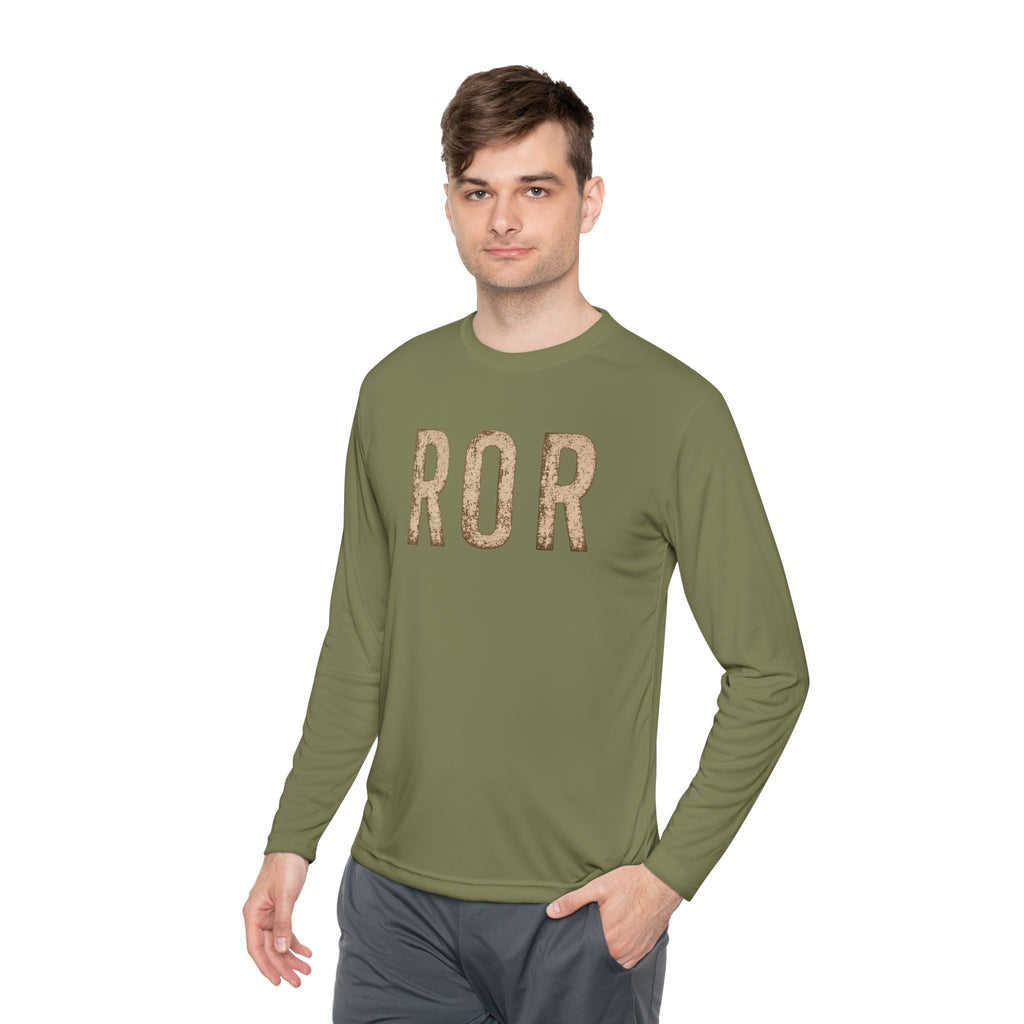 Rivers of Revival Long Sleeve Tee — "ROR" Lion Graphic with Isaiah 44:3