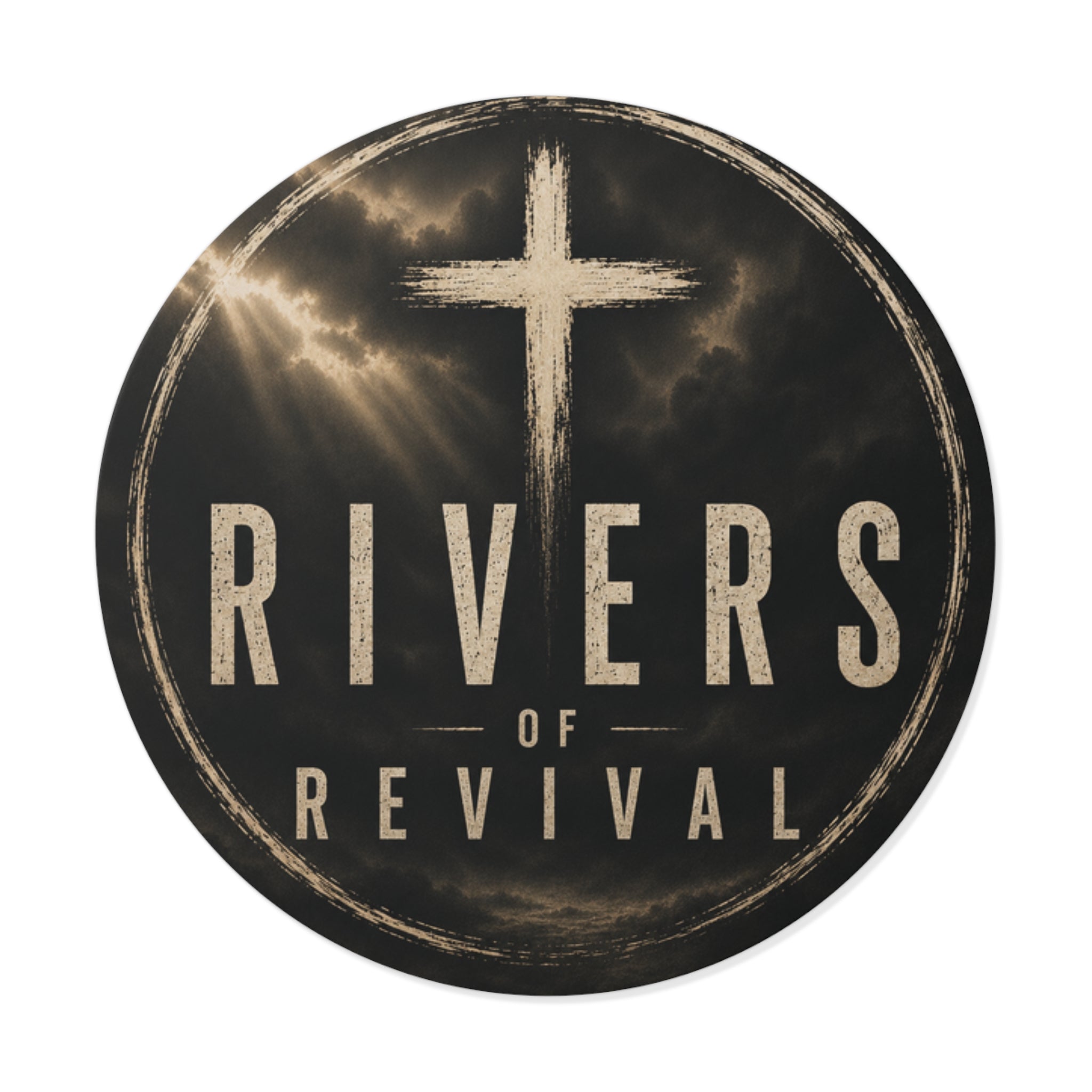 Rivers of Revival™ Round Vinyl Sticker