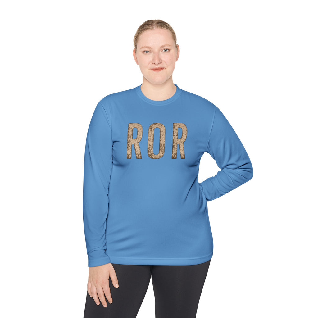 Rivers of Revival Long Sleeve Tee — "ROR" Lion Graphic with Isaiah 44:3