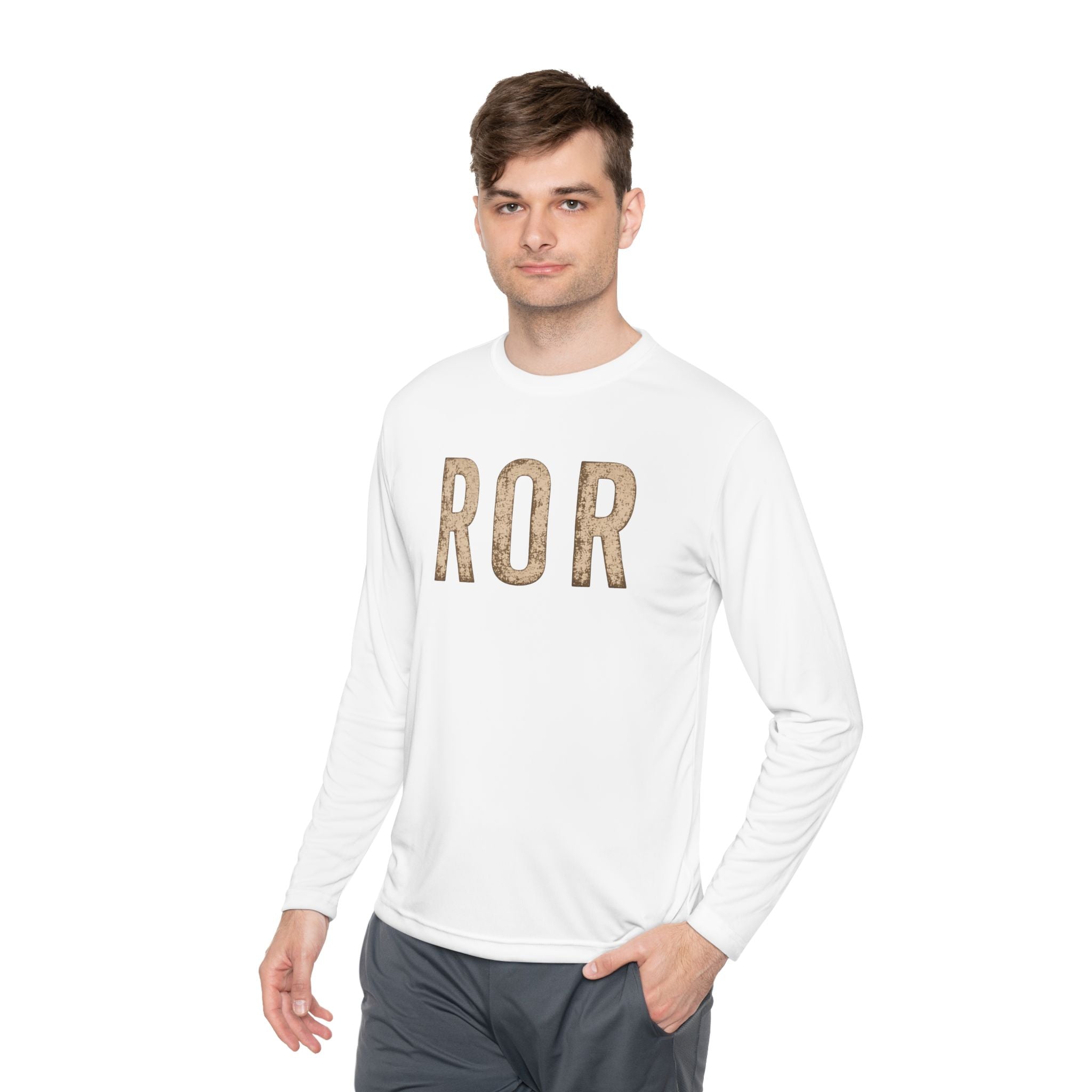 Rivers of Revival Long Sleeve Tee — "ROR" Lion Graphic with Isaiah 44:3