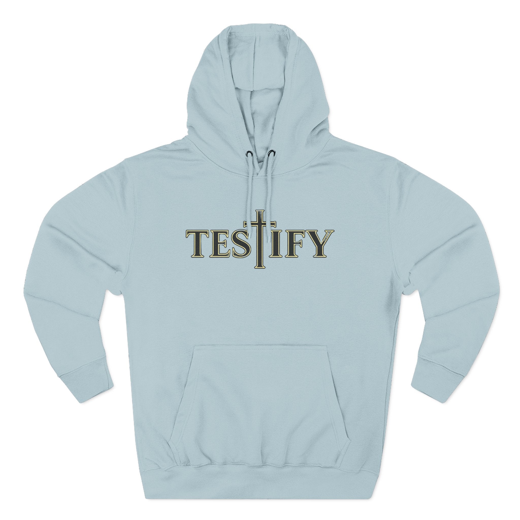 Rivers of Revial - TESTIFY - Three-Panel Fleece Hoodie