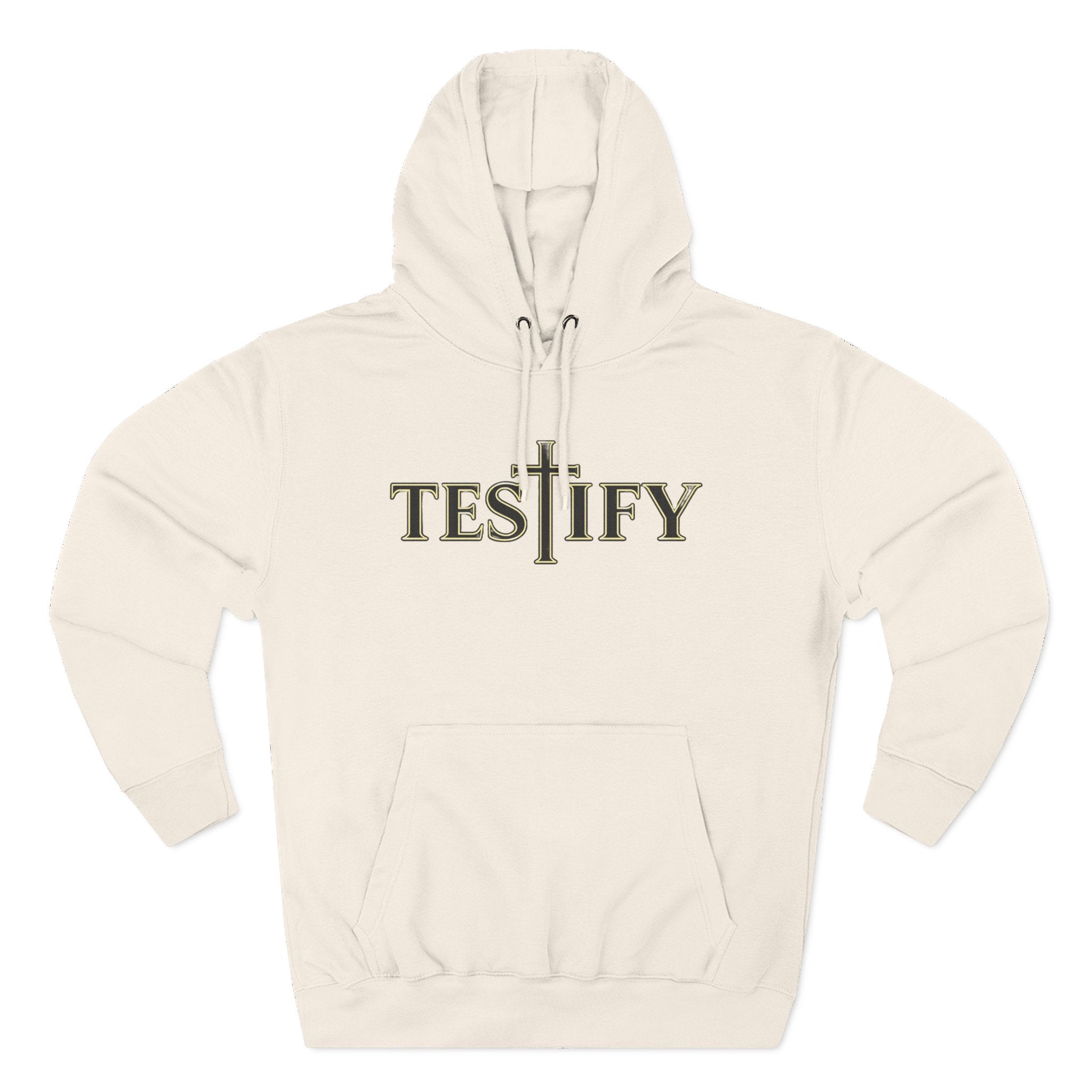 Rivers of Revial - TESTIFY - Three-Panel Fleece Hoodie