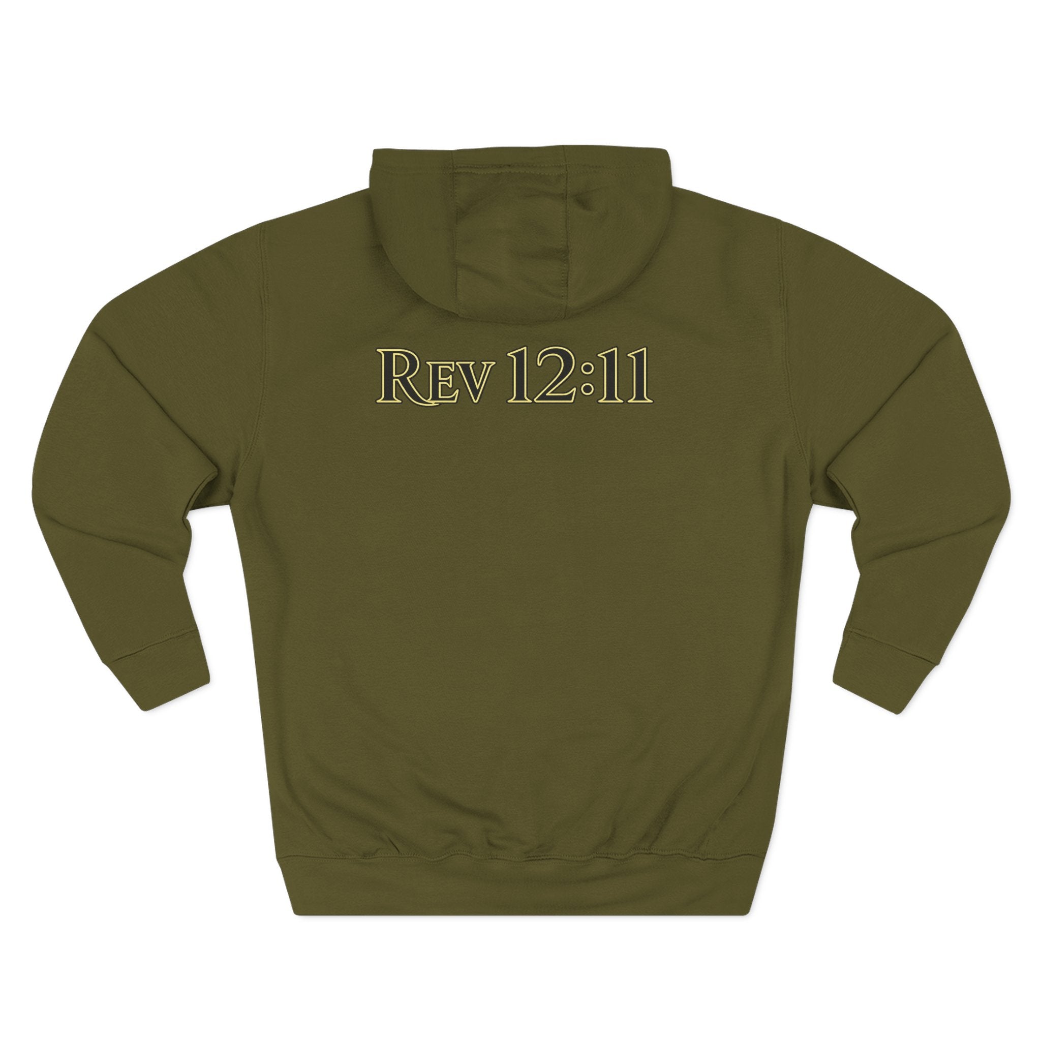 Rivers of Revial - TESTIFY - Three-Panel Fleece Hoodie