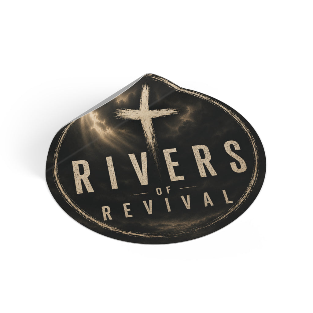 Rivers of Revival™ Round Vinyl Sticker