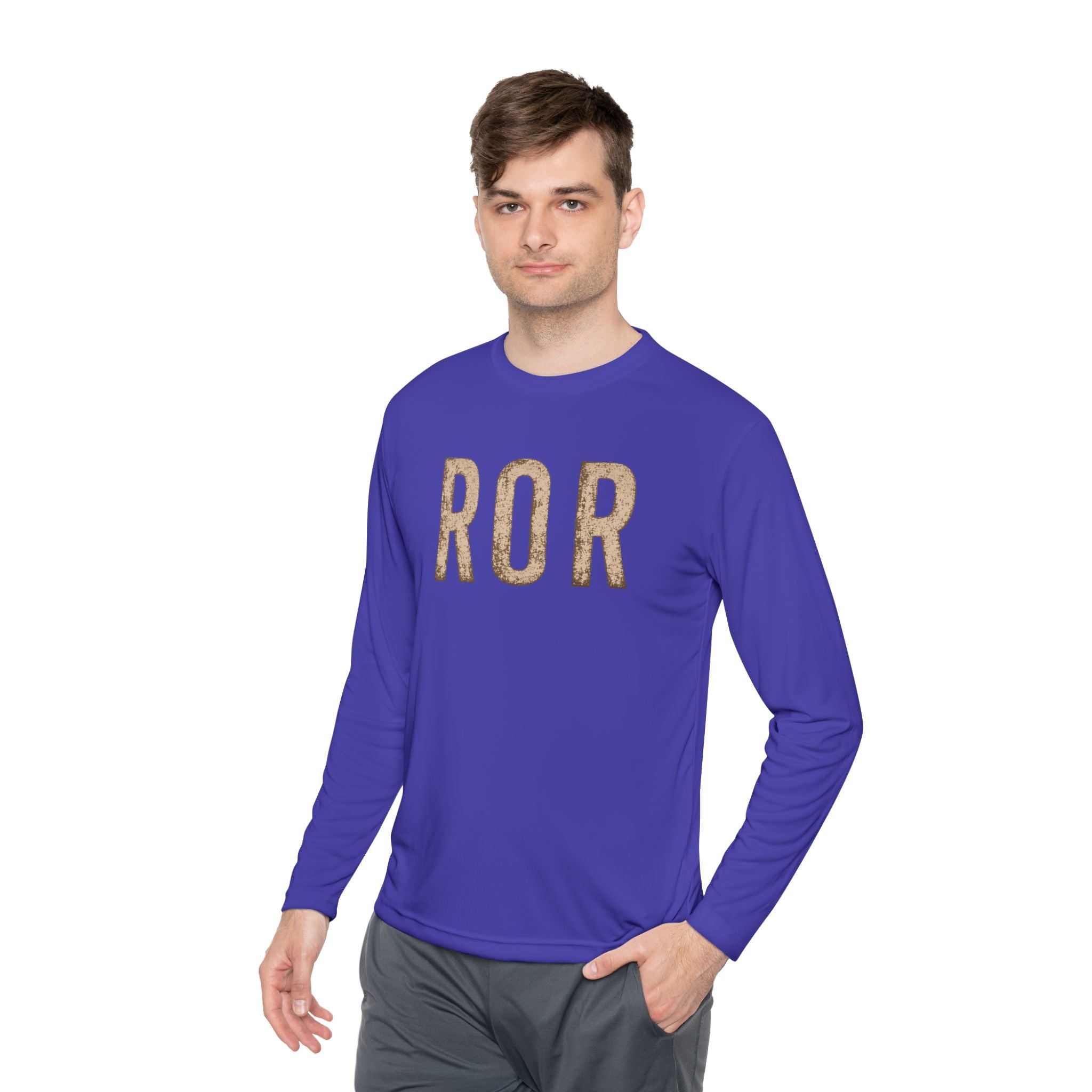 Rivers of Revival Long Sleeve Tee — "ROR" Lion Graphic with Isaiah 44:3