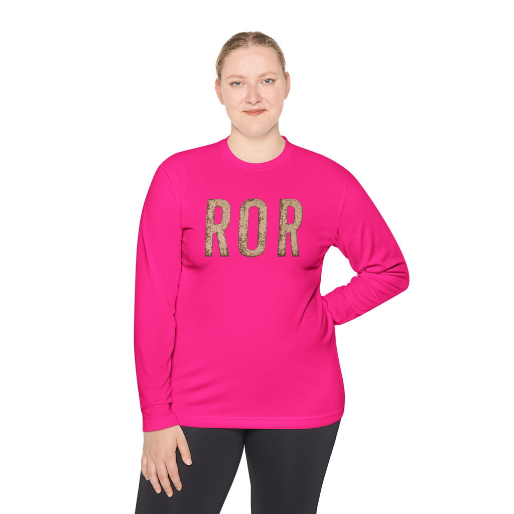 Rivers of Revival Long Sleeve Tee — "ROR" Lion Graphic with Isaiah 44:3