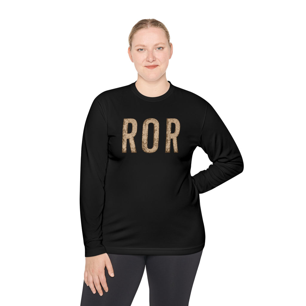 Rivers of Revival Long Sleeve Tee — "ROR" Lion Graphic with Isaiah 44:3