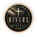 Rivers of Revival Cross Clock | Wall Clock, Christian Faith Decor