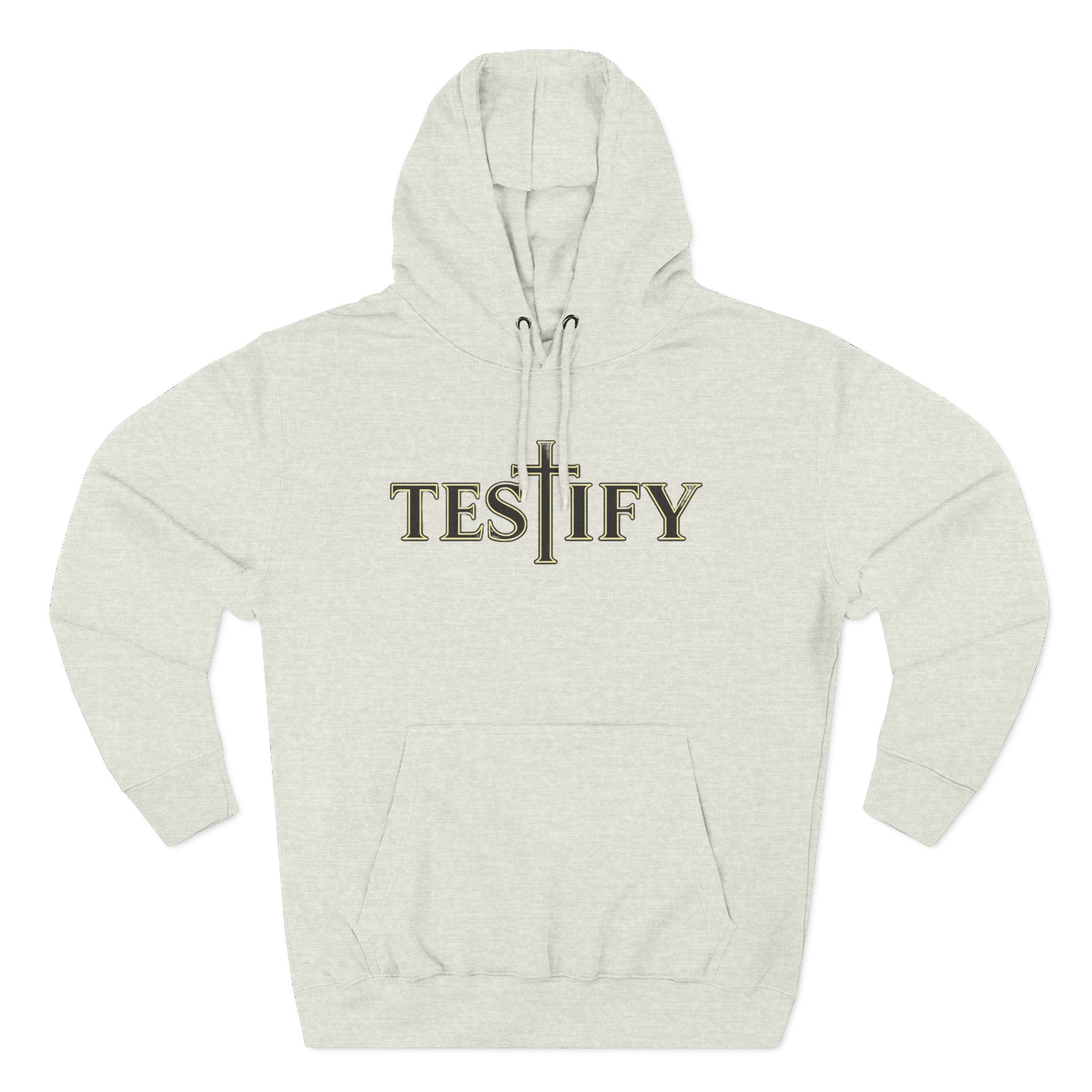 Rivers of Revial - TESTIFY - Three-Panel Fleece Hoodie