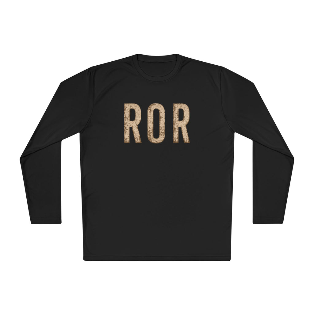 Rivers of Revival Long Sleeve Tee — "ROR" Lion Graphic with Isaiah 44:3