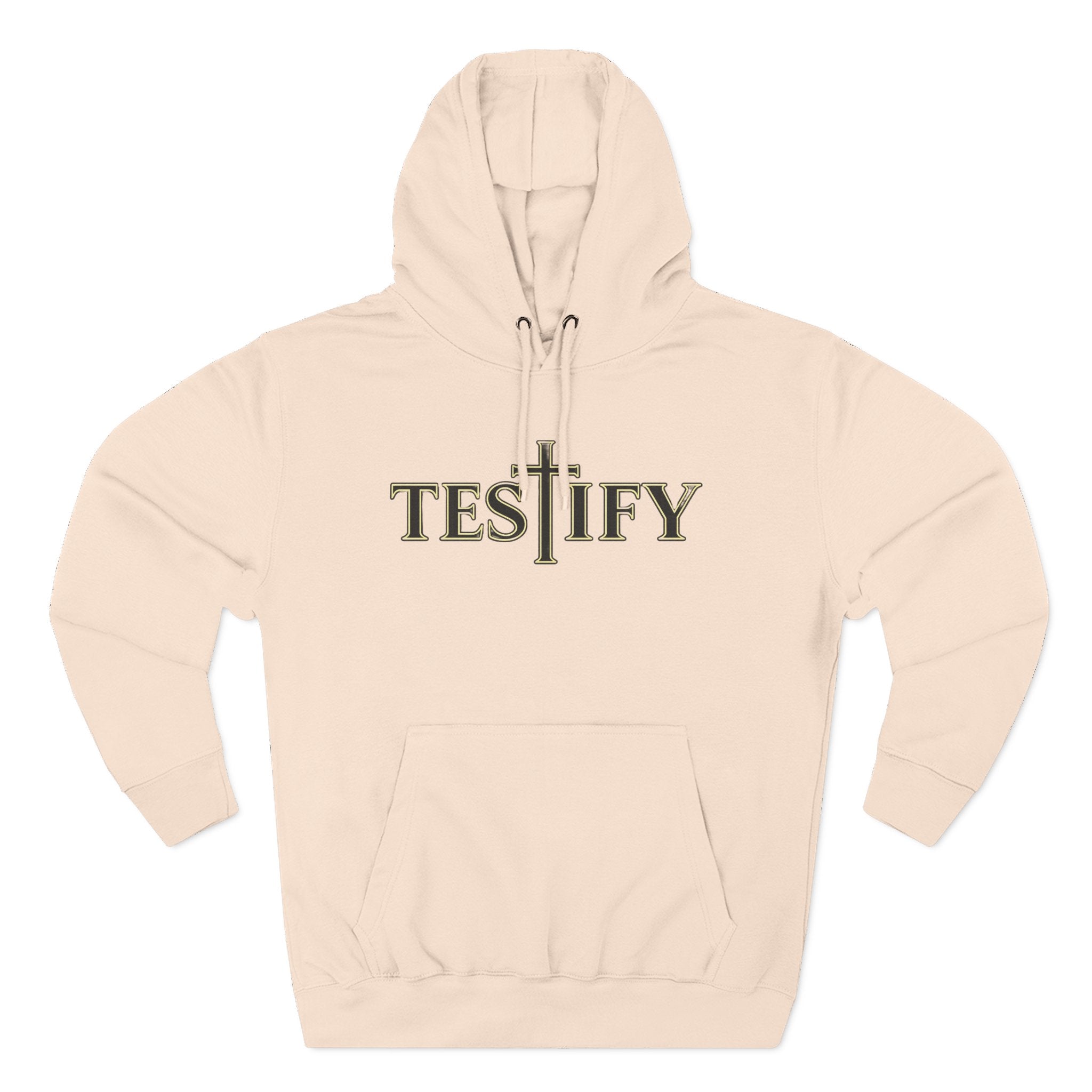 Rivers of Revial - TESTIFY - Three-Panel Fleece Hoodie