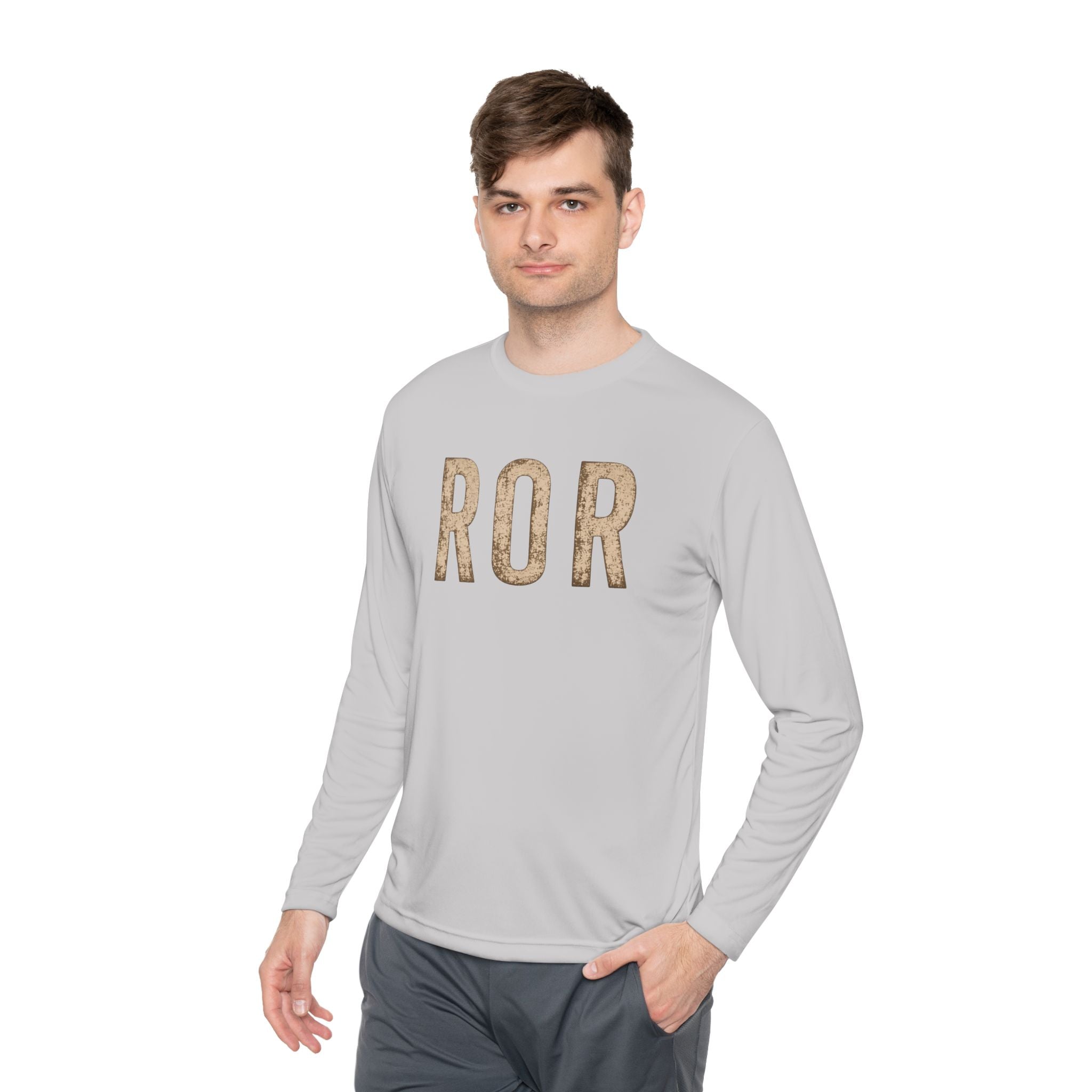 Rivers of Revival Long Sleeve Tee — "ROR" Lion Graphic with Isaiah 44:3