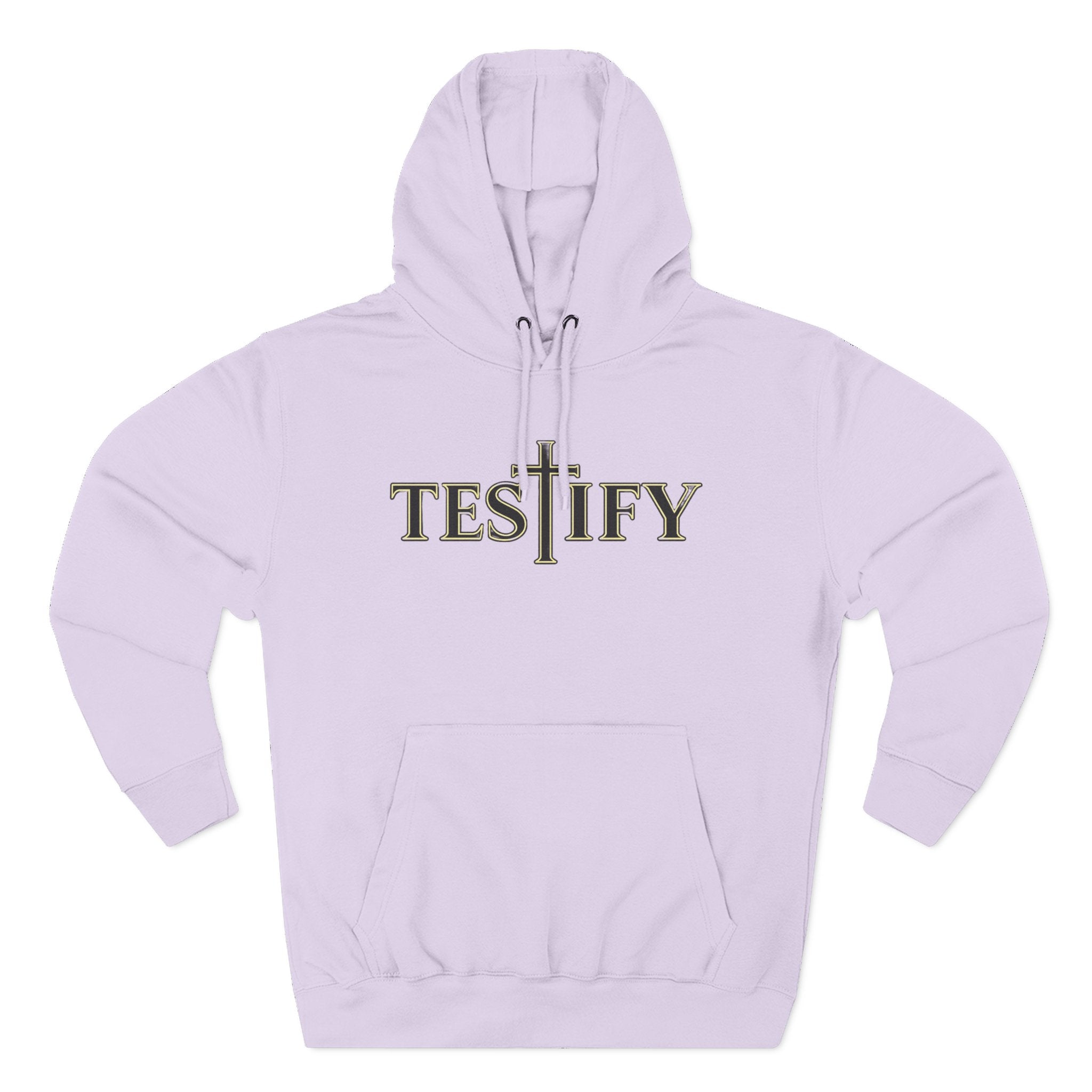 Rivers of Revial - TESTIFY - Three-Panel Fleece Hoodie