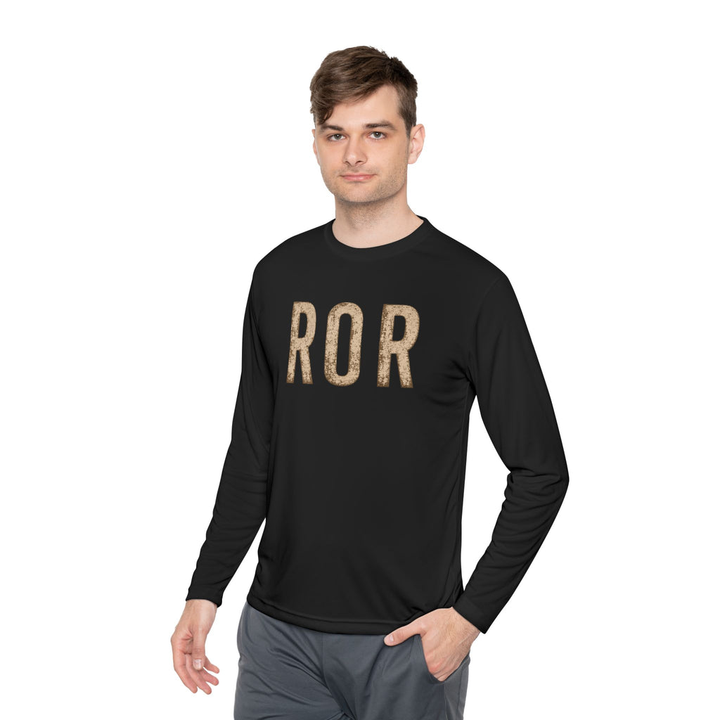 Rivers of Revival Long Sleeve Tee — "ROR" Lion Graphic with Isaiah 44:3