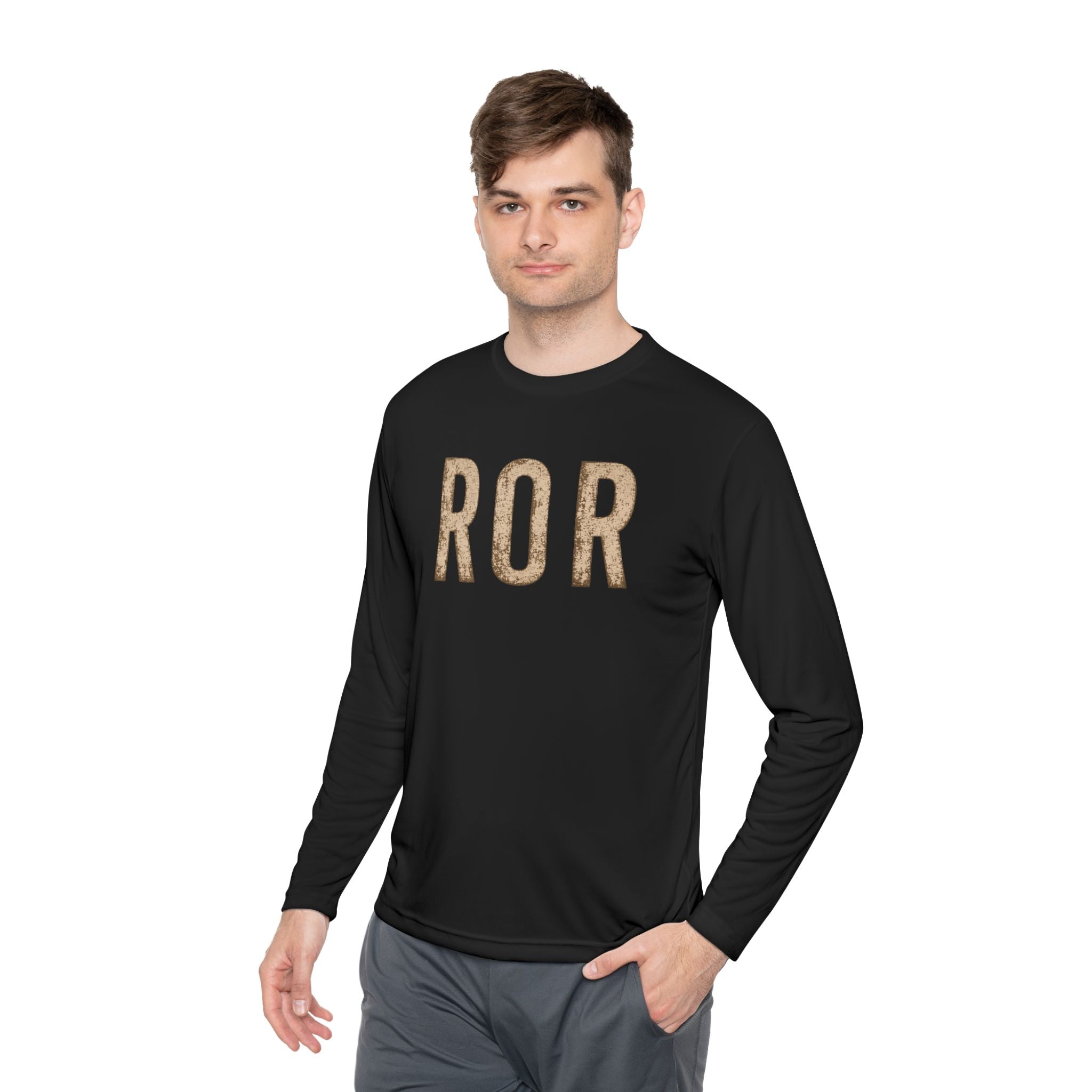 Rivers of Revival Long Sleeve Tee — "ROR" Lion Graphic with Isaiah 44:3