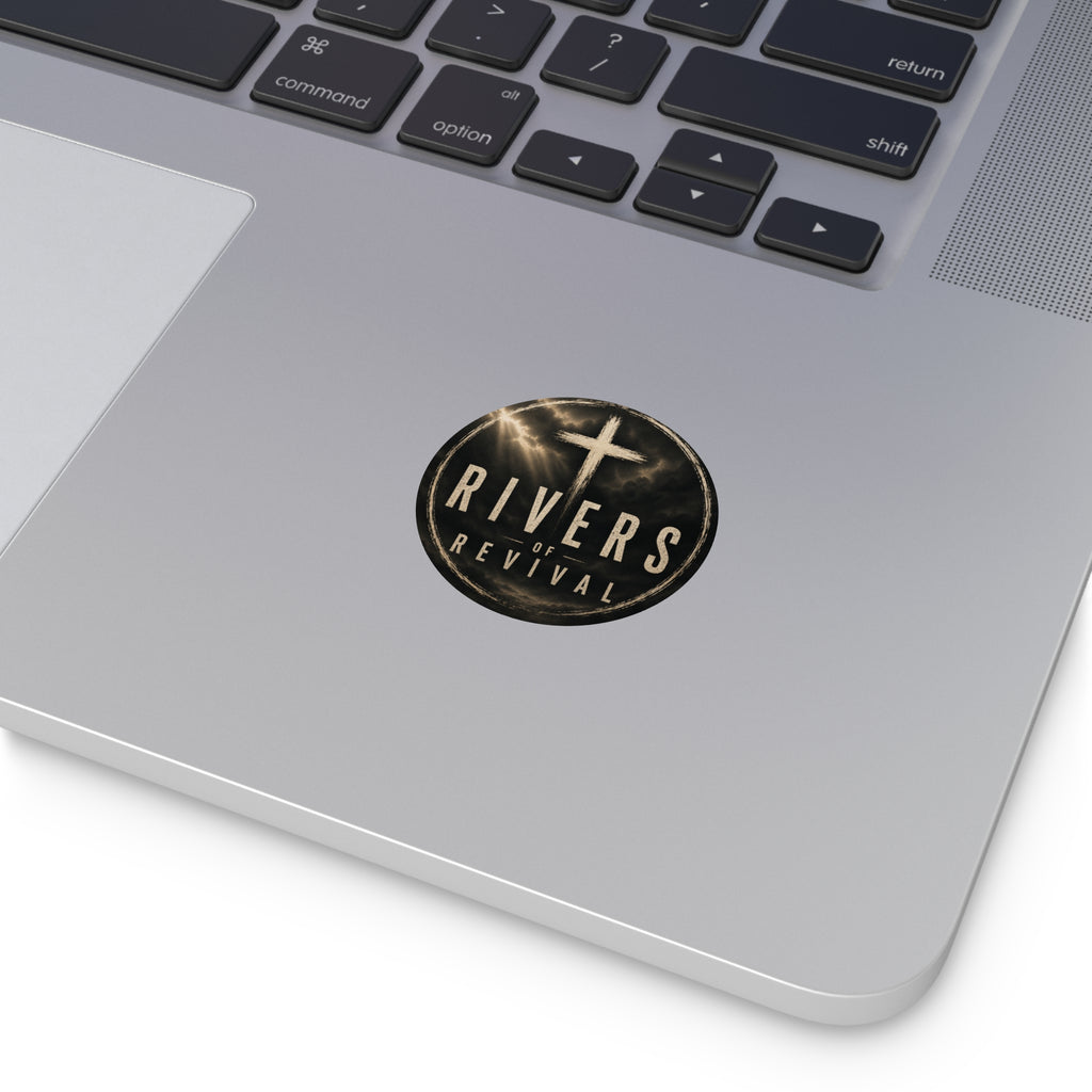 Rivers of Revival™ Round Vinyl Sticker