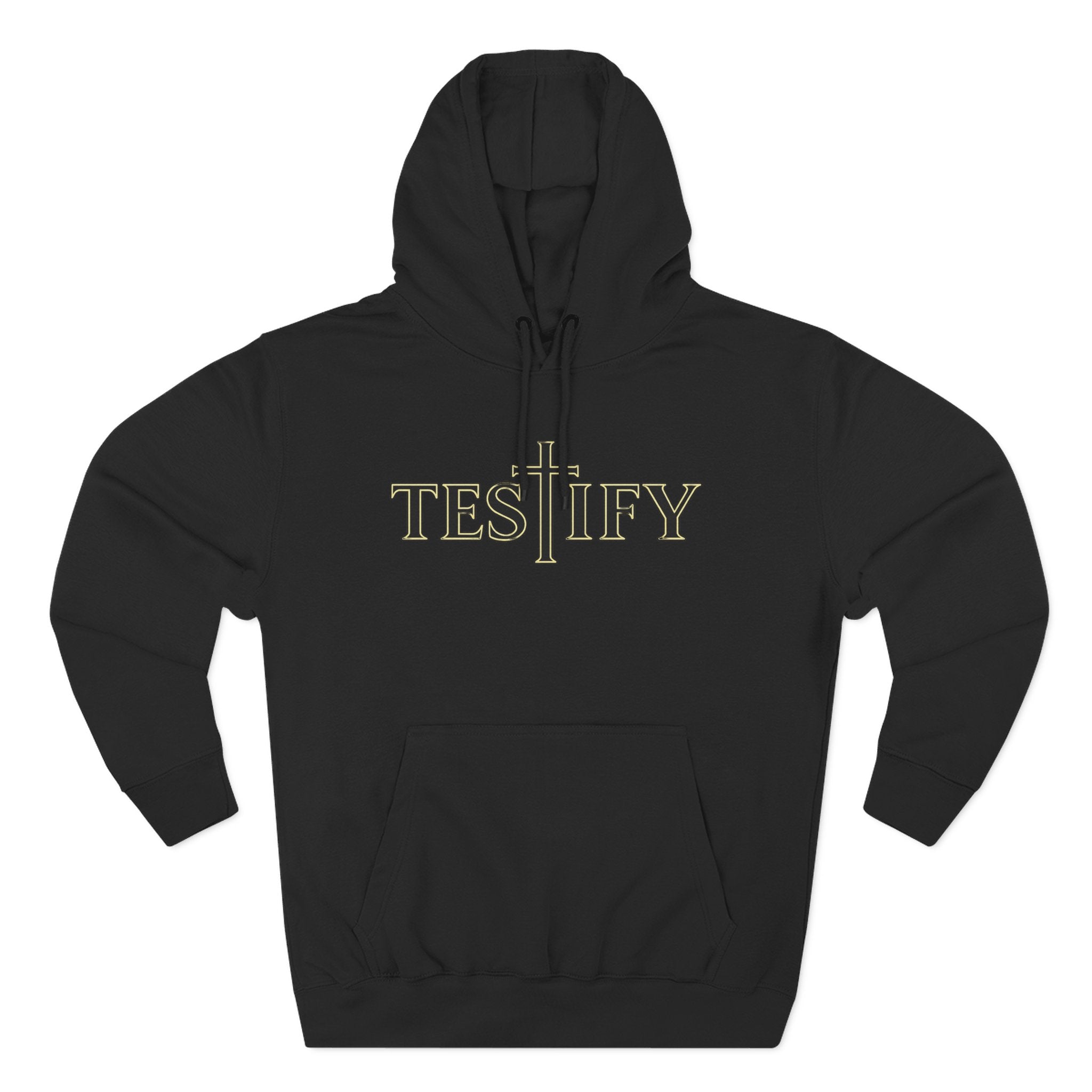 Rivers of Revial - TESTIFY - Three-Panel Fleece Hoodie