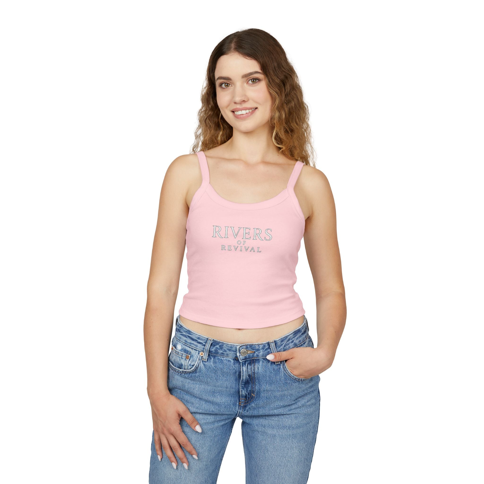 Rivers of Revival - Women's Spaghetti Strap Tank Top