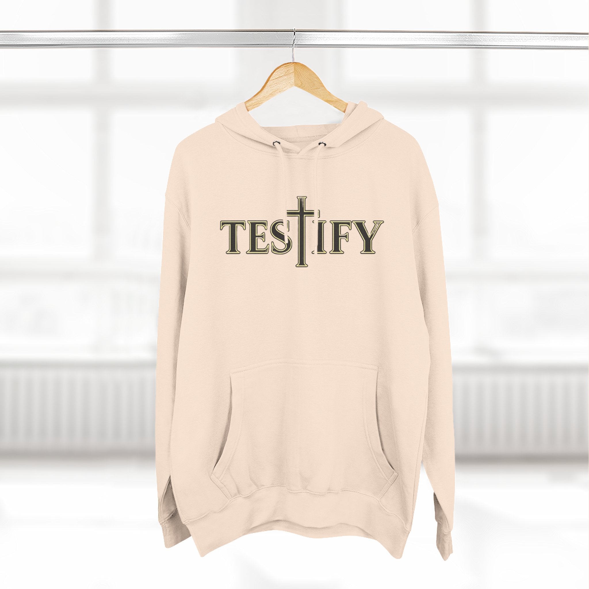 Rivers of Revial - TESTIFY - Three-Panel Fleece Hoodie