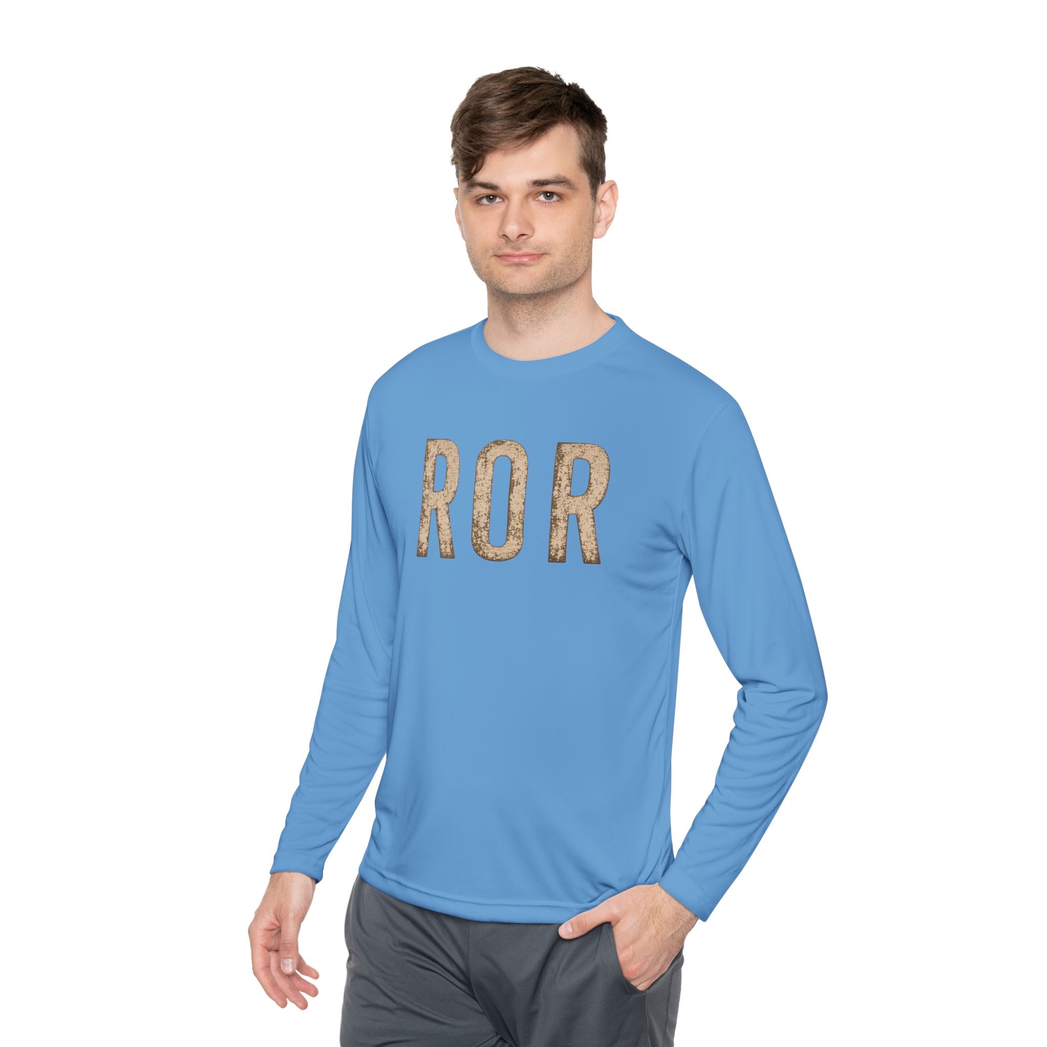Rivers of Revival Long Sleeve Tee — "ROR" Lion Graphic with Isaiah 44:3